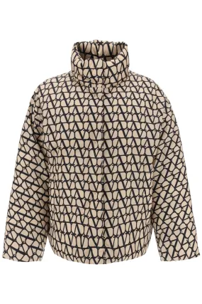 Valentino Garavani toile iconographe oversized puffer jacket