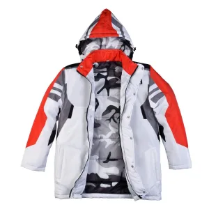 Viper Mens Snow Ski Puffer Waterproof Jacket Hoodie