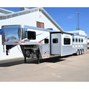 2024 Lakota Charger 5 Horse Trailer 13' Living Quarter with Slide