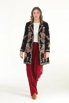 3553-MAJ Embroidered Coat