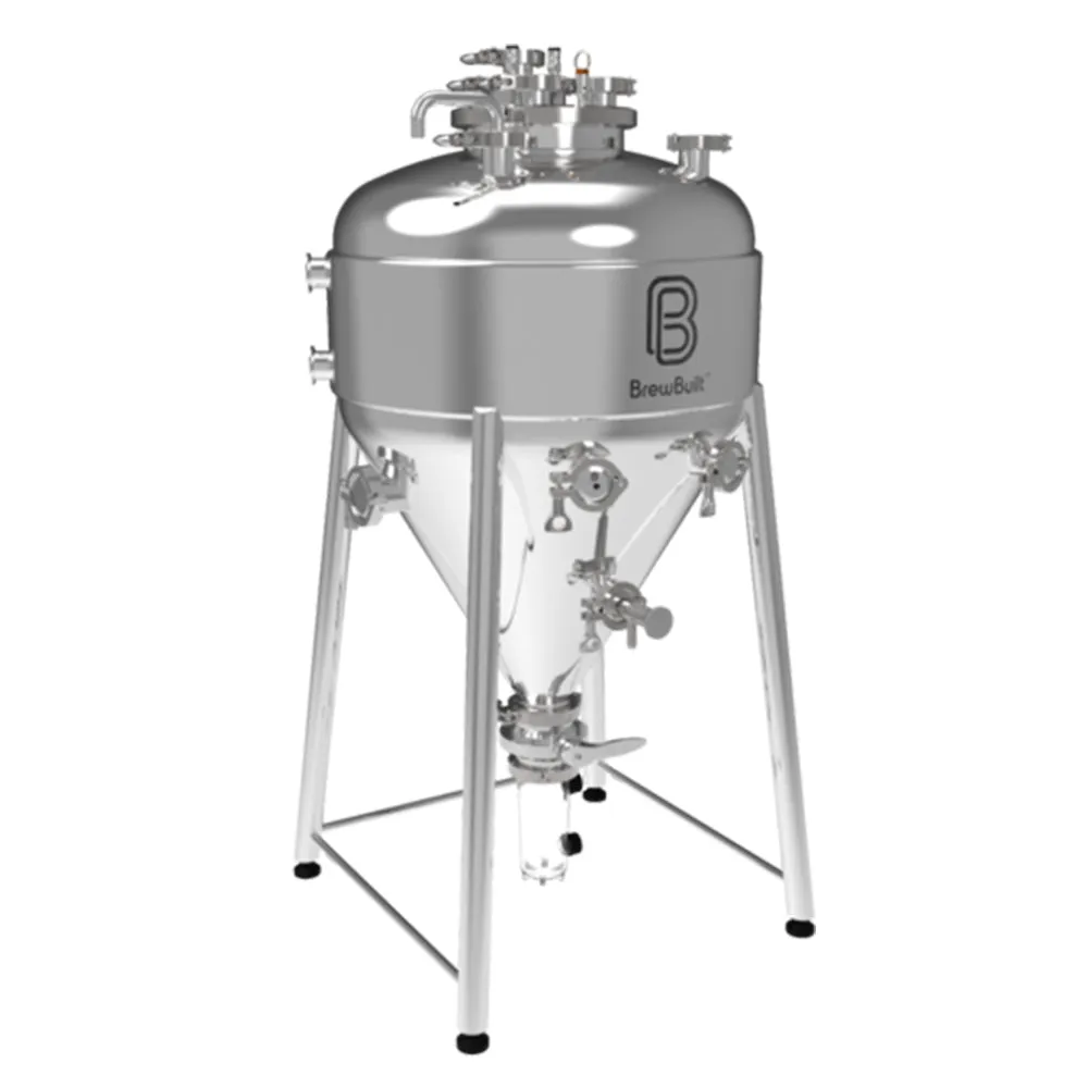 95L BrewBuilt X3 Uni Conical Fermenter - Jacketed Stainless Steel (25gal) - Complete Kit