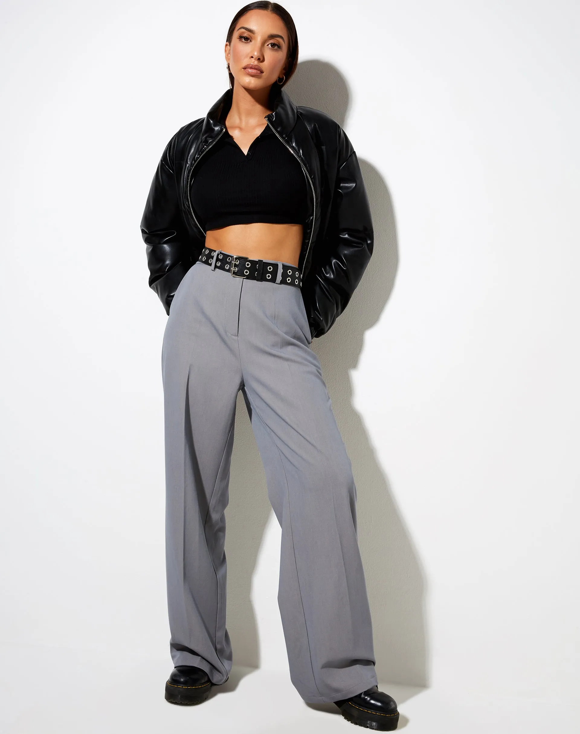 Abba Trouser in Grey