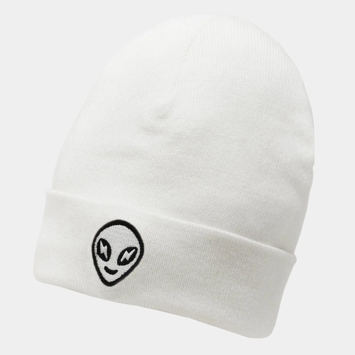 Alien Beanie White