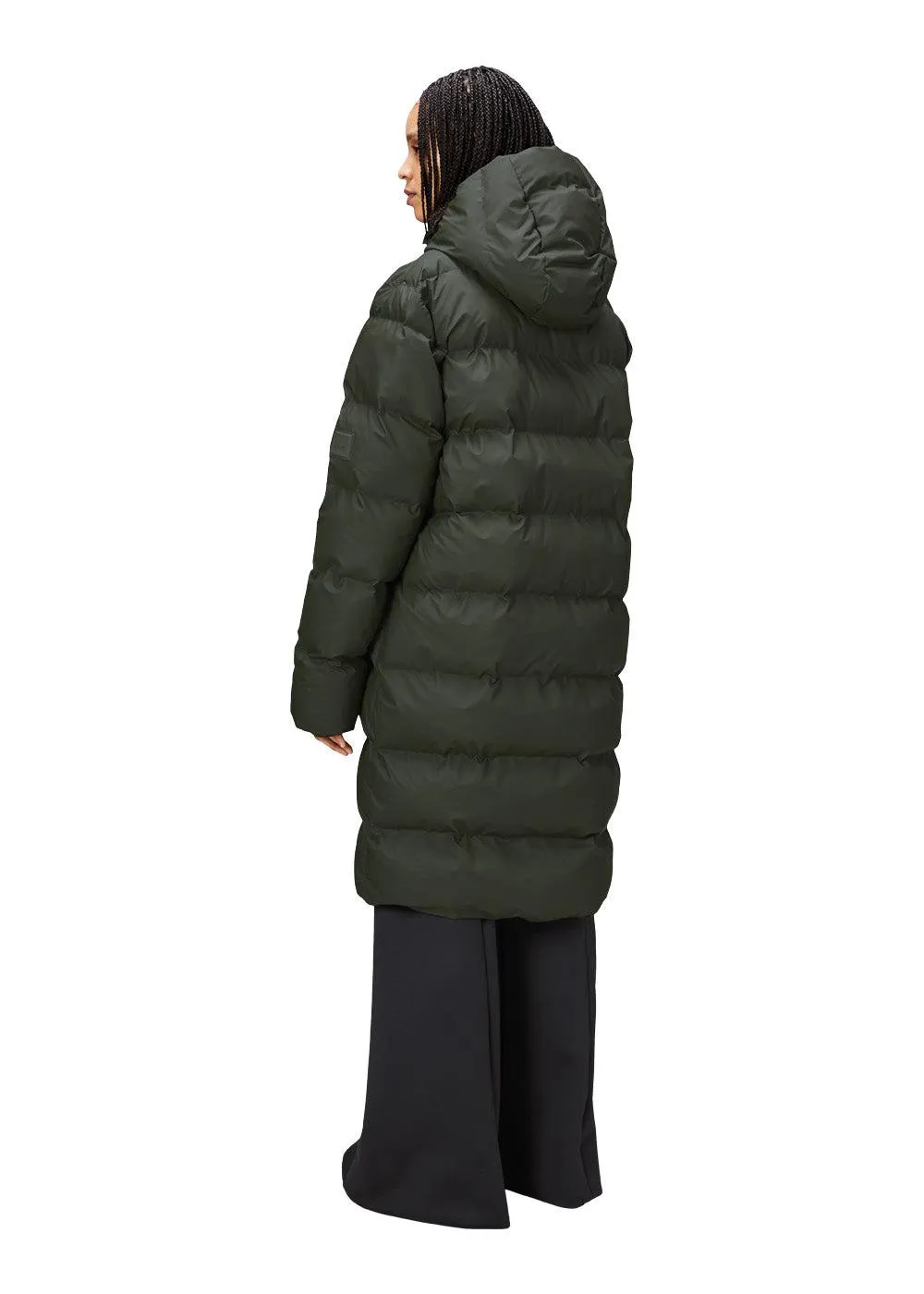 Alta Longer Puffer Jacket W3T4 - Green