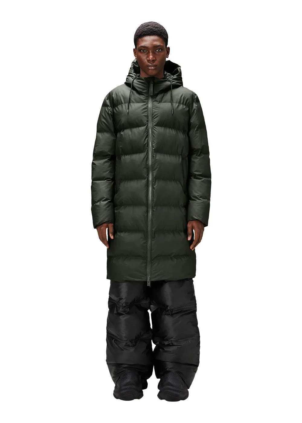 Alta Longer Puffer Jacket W3T4 - Green