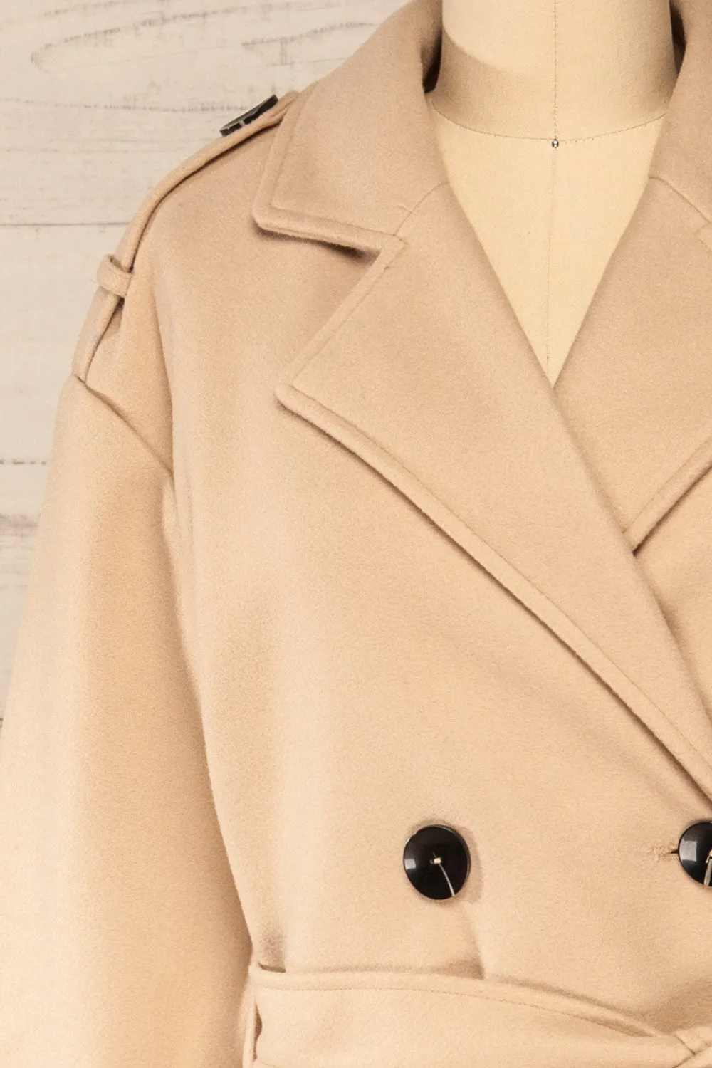 Argenteuil | Long Buttonned Trench Coat