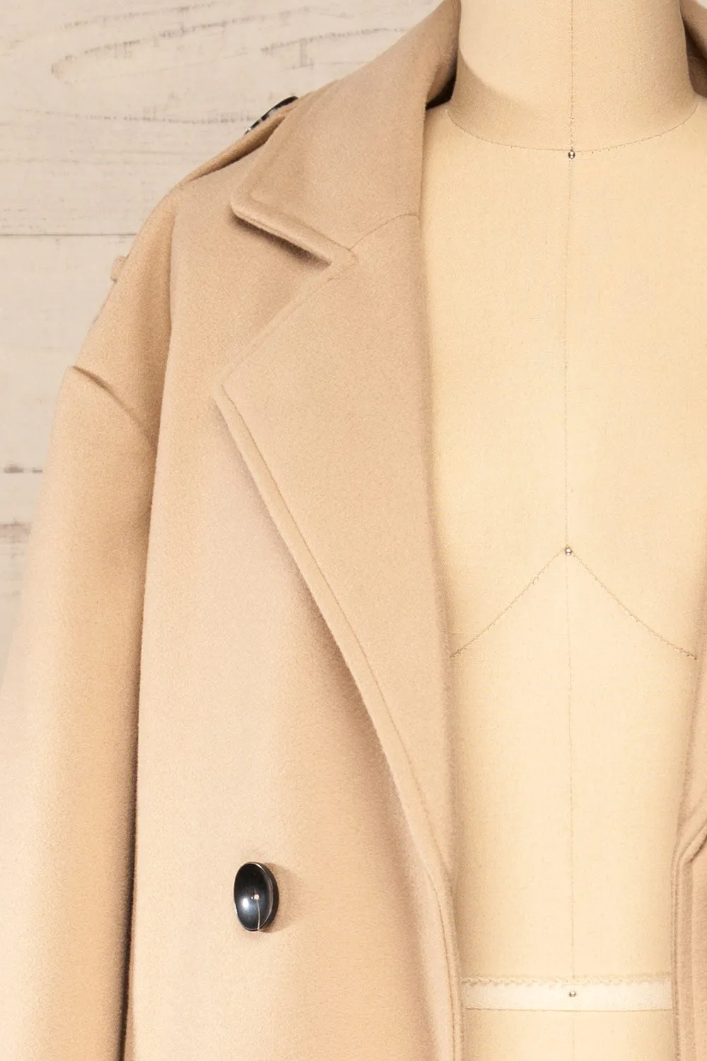 Argenteuil | Long Buttonned Trench Coat