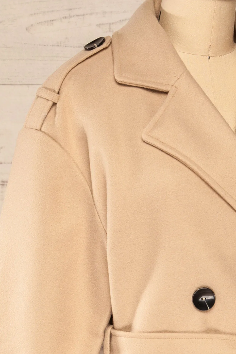 Argenteuil | Long Buttonned Trench Coat