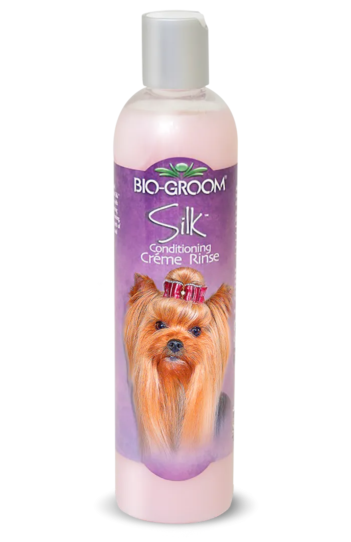 Bio Groom Silk Creme Rinse Conditioner 12- Oz Bottle