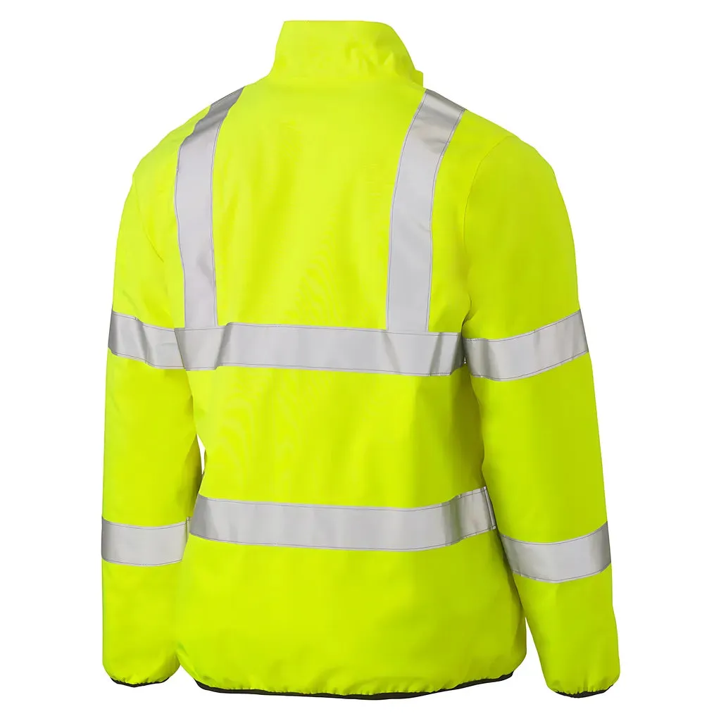 Bisley 333M6350H-YEL/XL ANSI Type R Class 3 Reversible Puffer Jacket