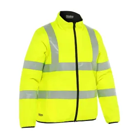 Bisley 333W6350H-YEL/XL ANSI Type R Class 3 Women's Contoured Reversible Puffer Jacket