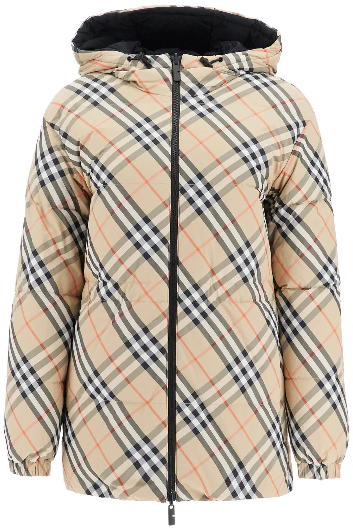 Burberry reversible midi down jacket