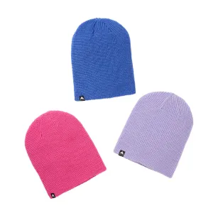 Burton Kids Recycled DND Beanie 3-Pack - Amparo Blue/Supernova/Fuchsia Fusion