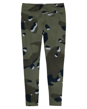 Burton Women's Midweight Base Layer Pants - Forest Moss Cookie Camo