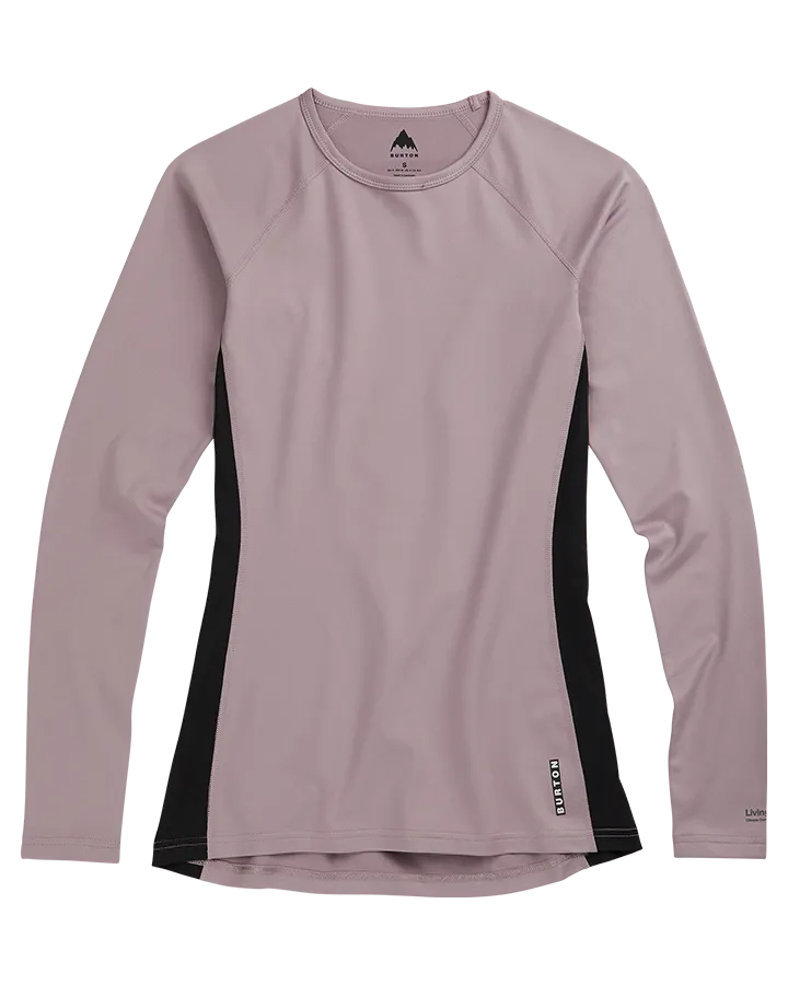 Burton Womens Midweight X Base Layer Crewneck - Elderberry - 2023