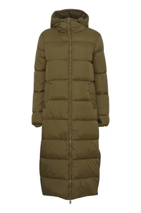 b.young Bybomina Long Coat Olive