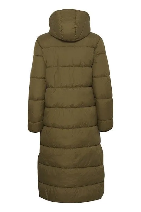 b.young Bybomina Long Coat Olive