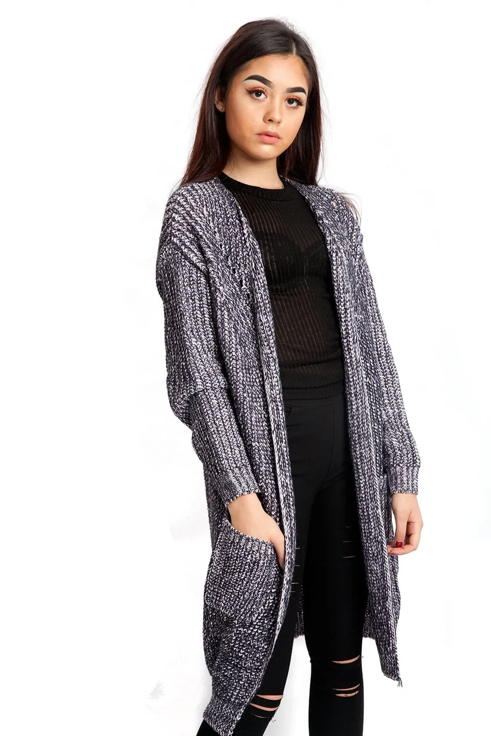 Cable Knit Cardigan with pockets