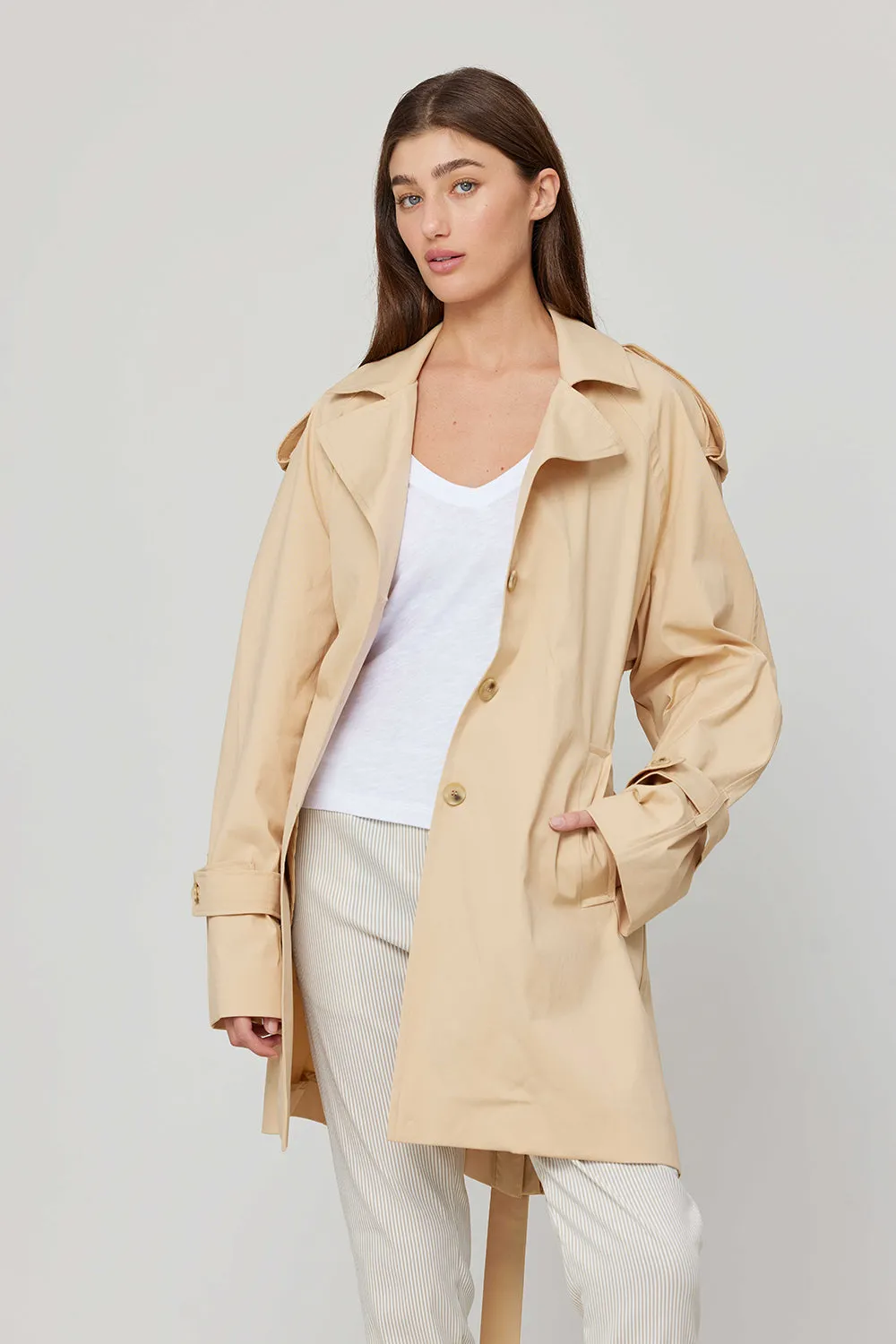 Camel Trench Coat