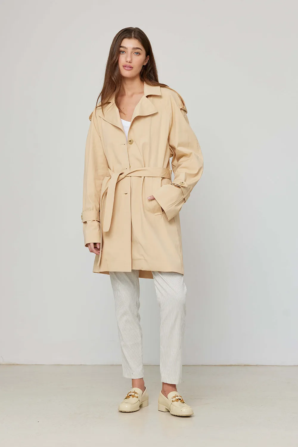 Camel Trench Coat