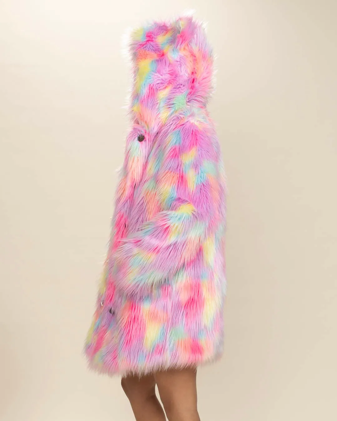 Classic Women's Faux Fur Coat | Dreamland Cat