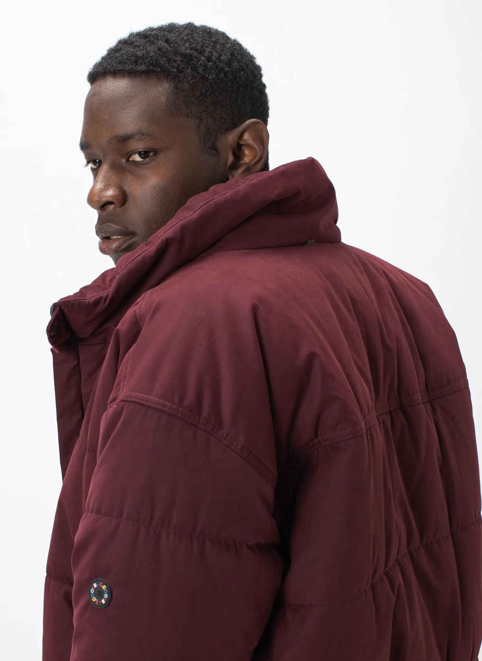 Club Puff Jacket Oxblood