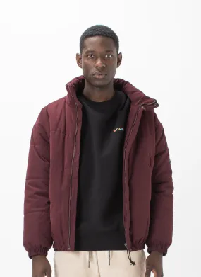 Club Puff Jacket Oxblood