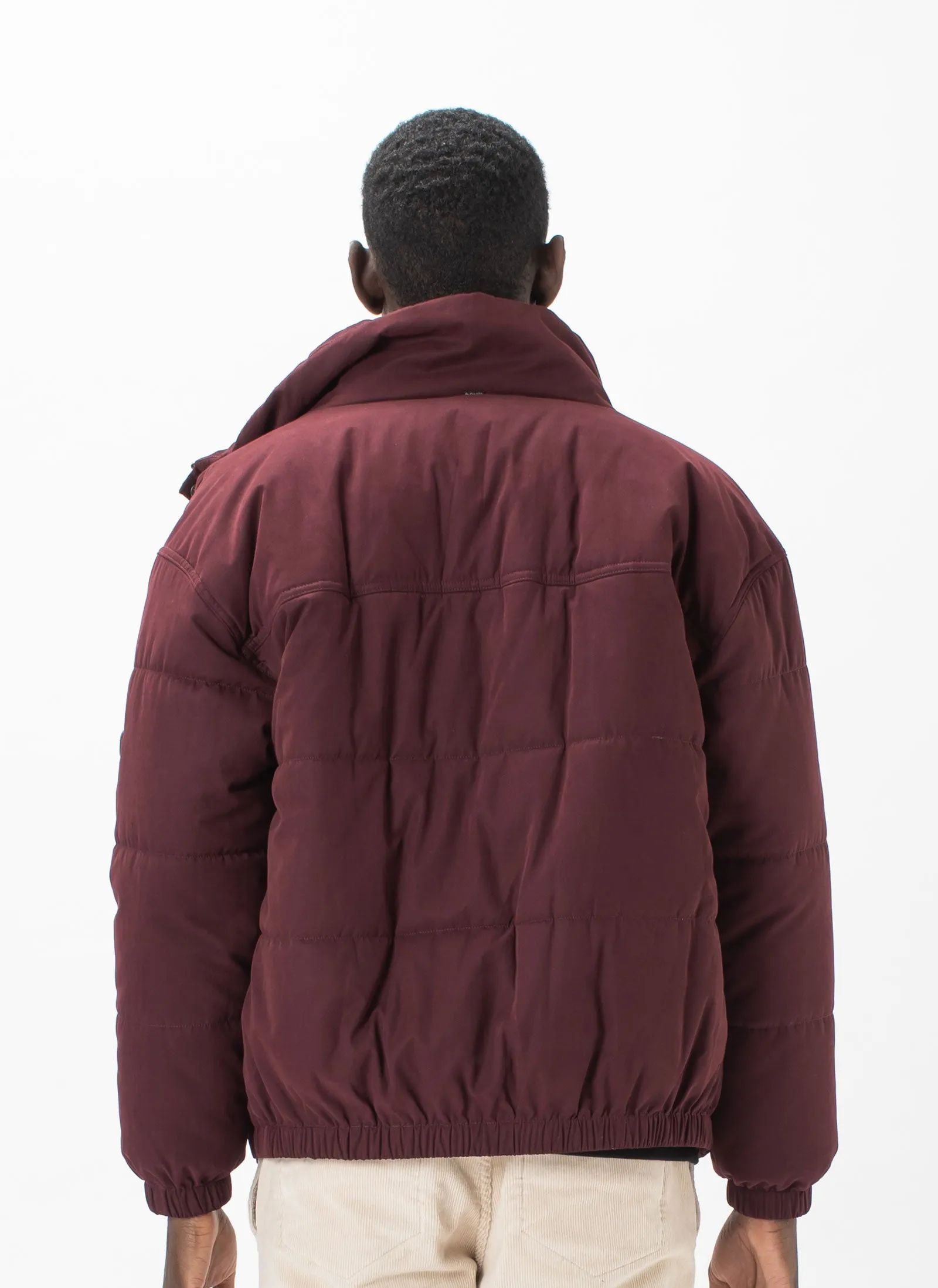 Club Puff Jacket Oxblood