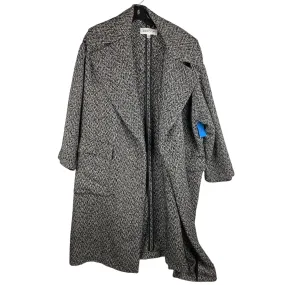 Coat Peacoat By Prologue In Black & Cream, Size: Xxl