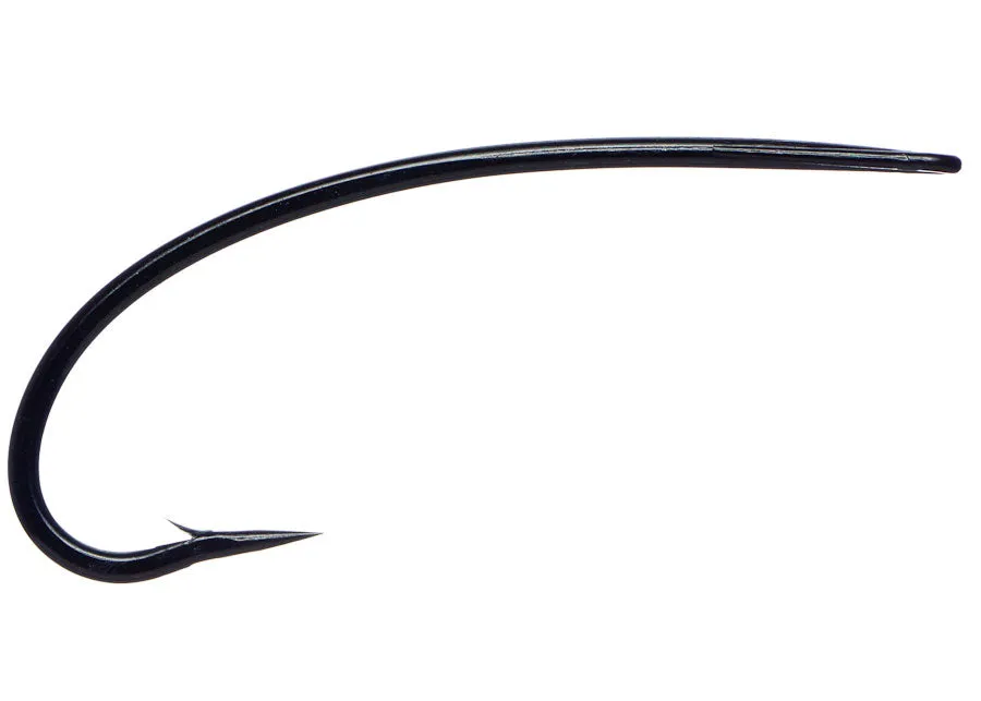 Daiichi 2151 Curved-Shank Salmon Hook - Straight Eye