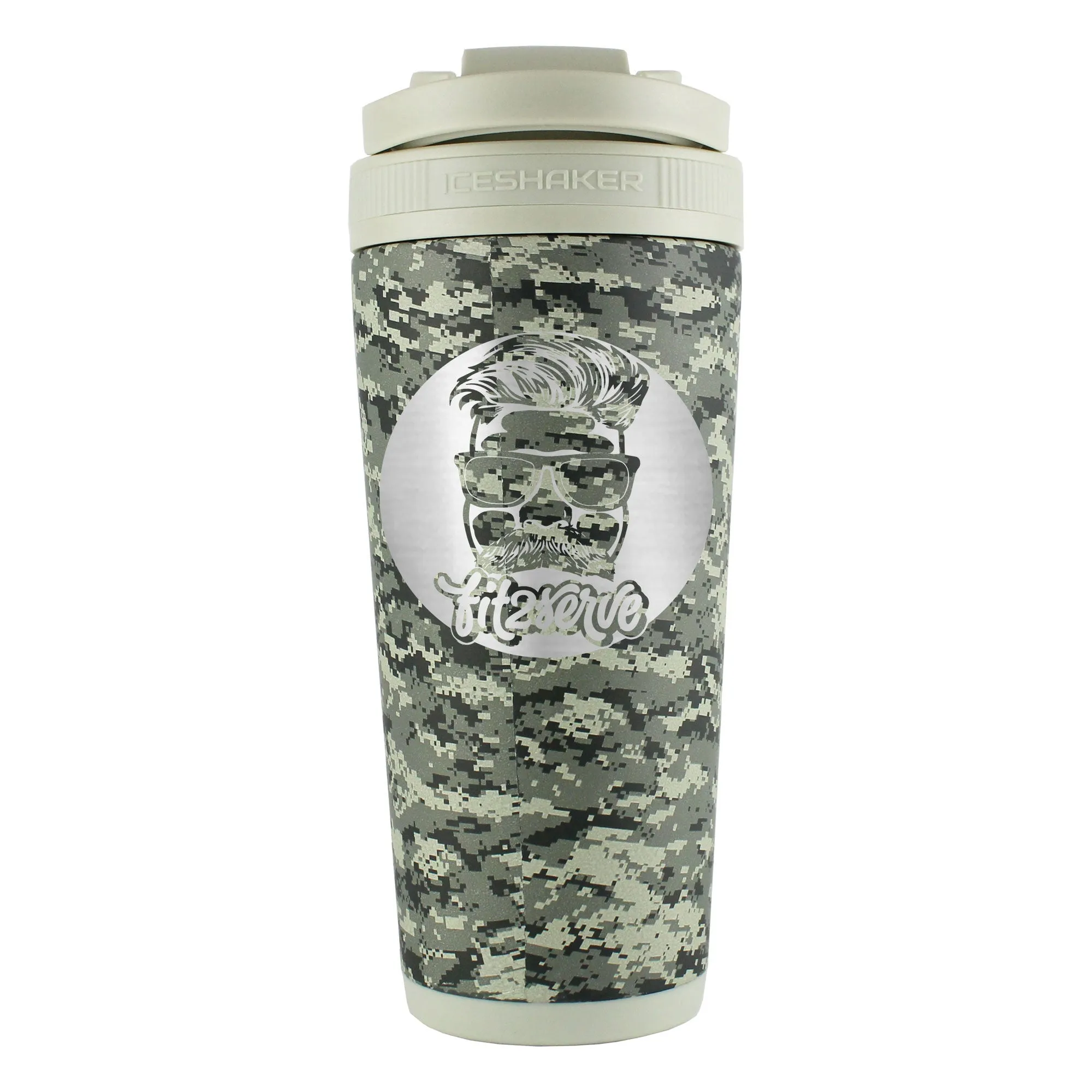 FIT2SERVE 26oz Ice Shaker - US Army Camo