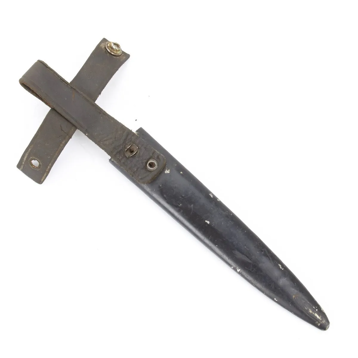 German WWI Trench Knife and Original WWI Scabbard