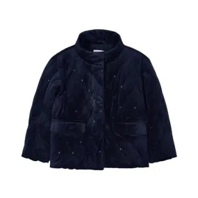 G's Velvet Puffer Jacket