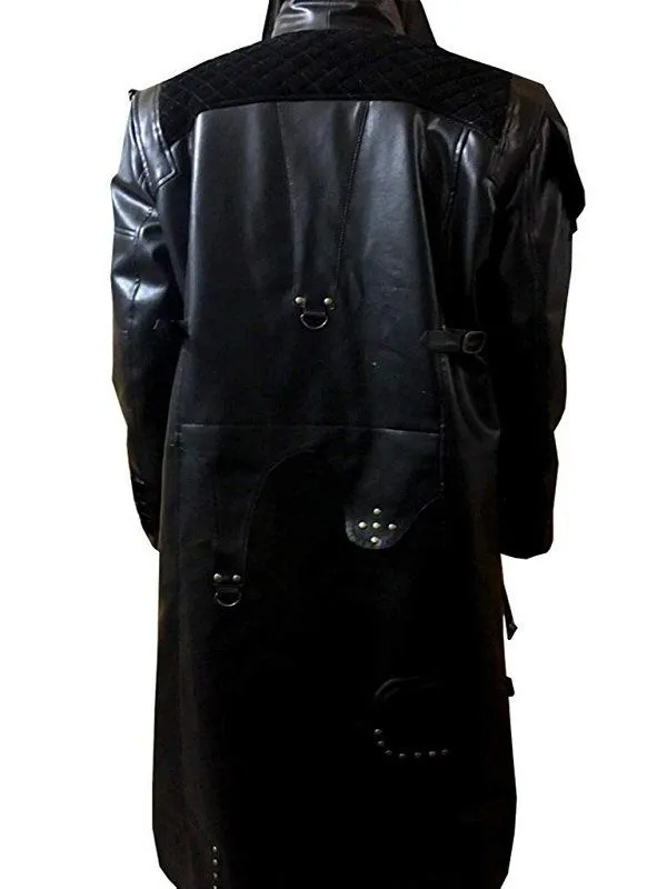 Guardians of The Galaxy Michael Rooker Trench Leather Coat