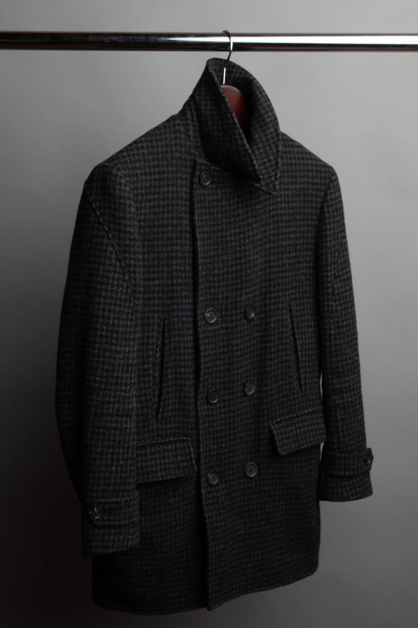 Harris Tweed Peacoat