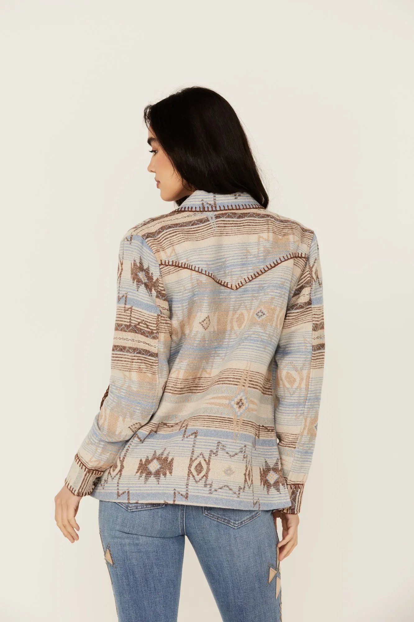 Hickorydale Southwestern Print Shacket