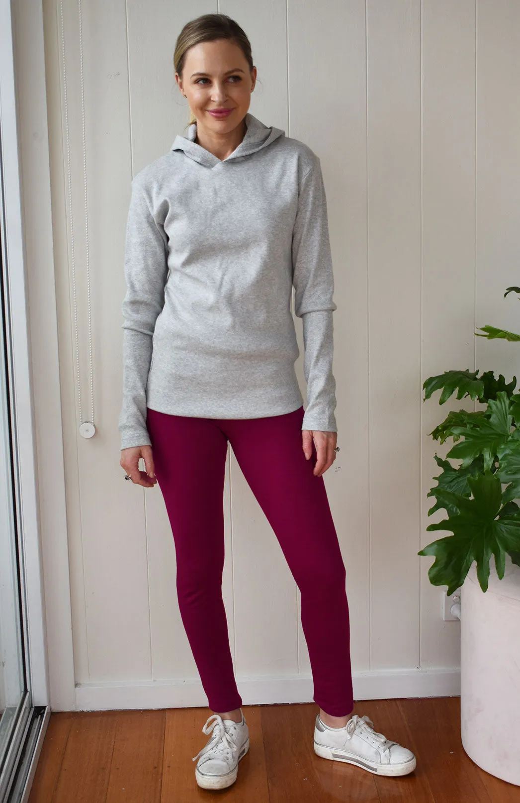 High Waisted Leggings - Fleece