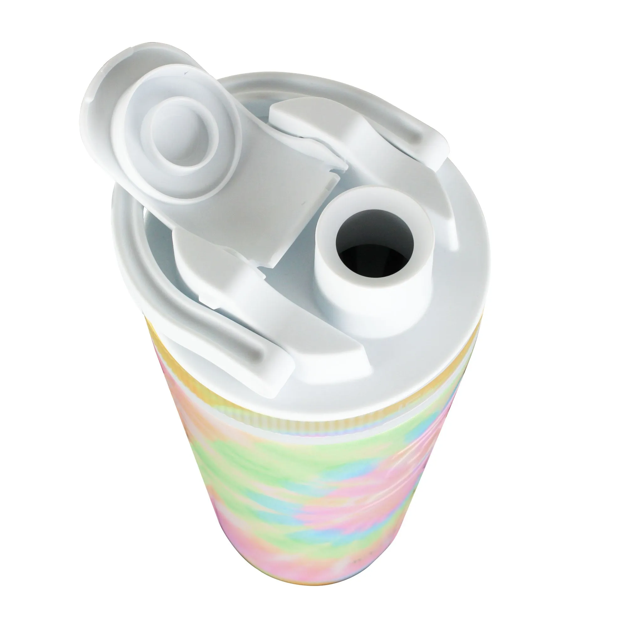 Ice Shaker 4D Series 26oz Shaker Bottle - Cotton Candy Tie Dye