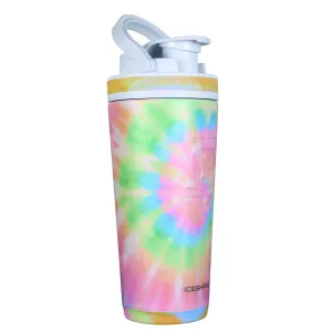 Ice Shaker 4D Series 26oz Shaker Bottle - Cotton Candy Tie Dye