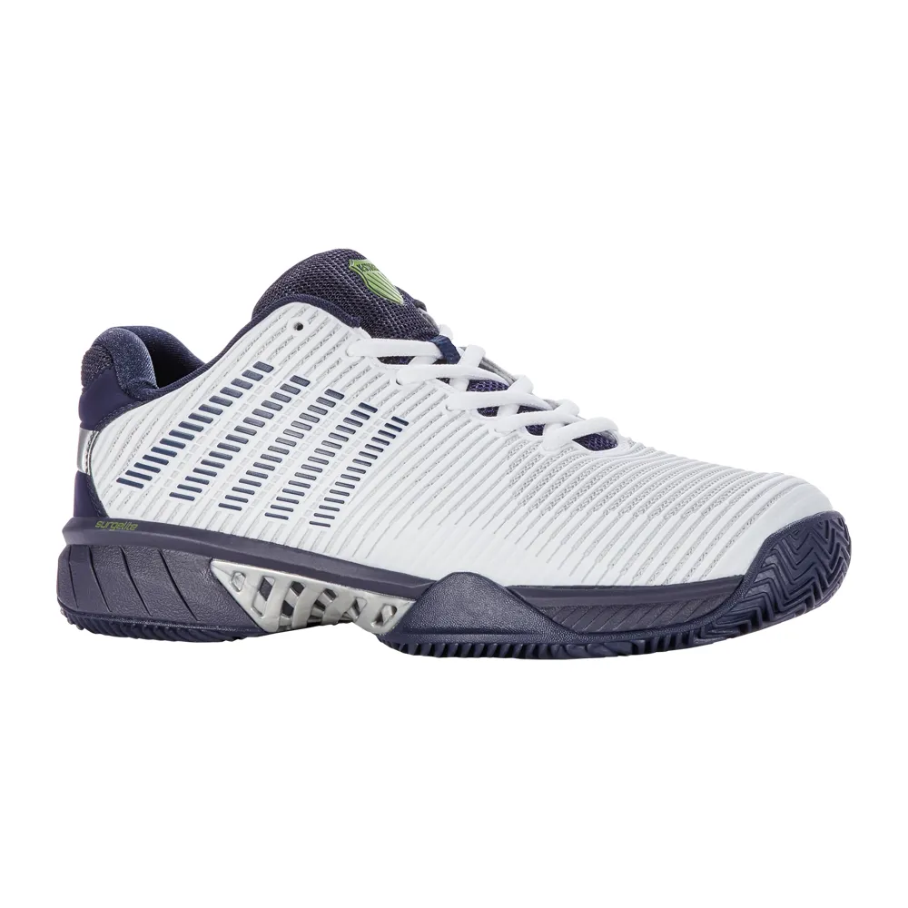 K-Swiss Hypercourt Express 2 HB (Mens) - White/Peacoat/Silver