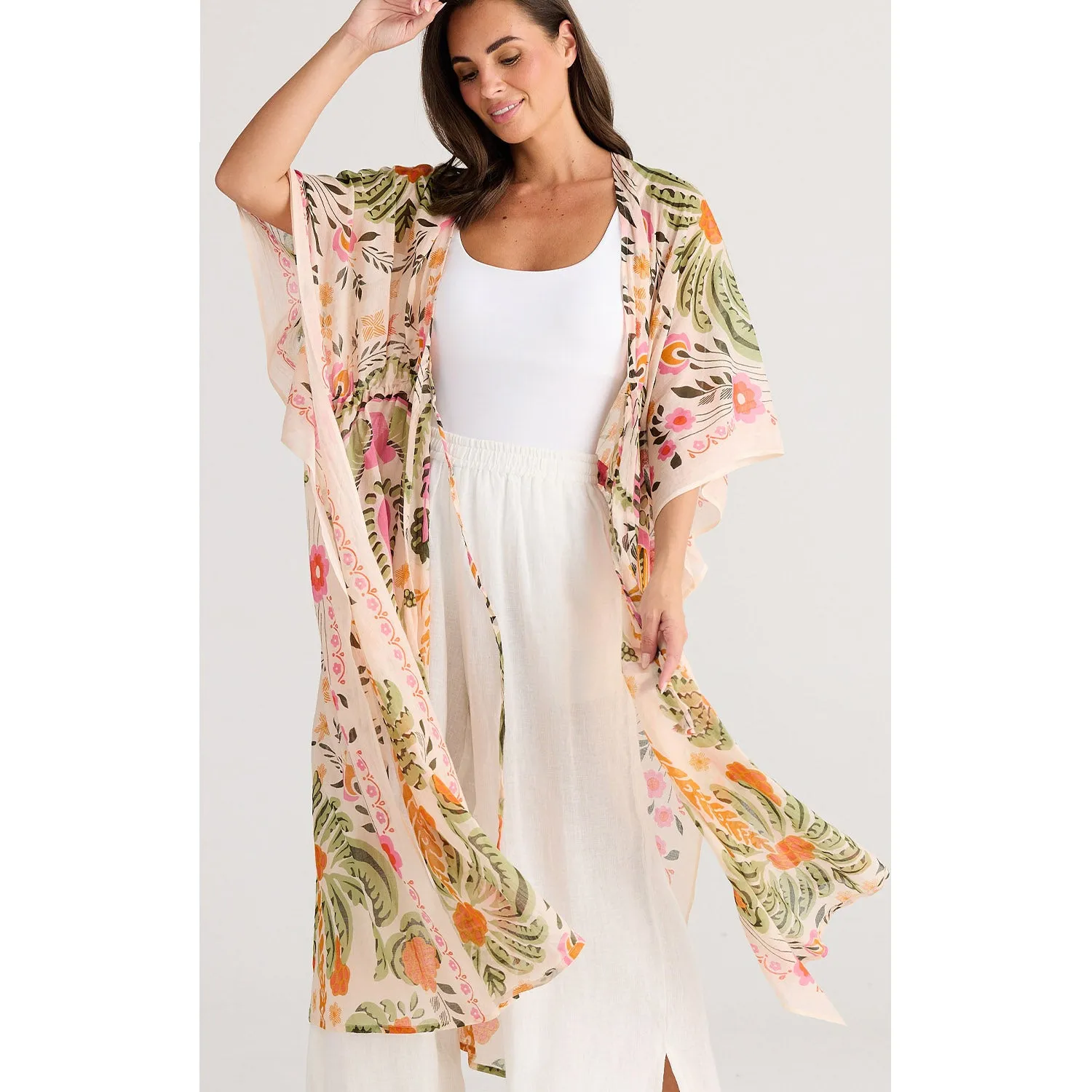 Kaftan Long Asta - Palm