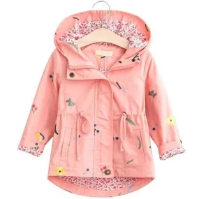 Kids Jacket Children Drawstring Jacket