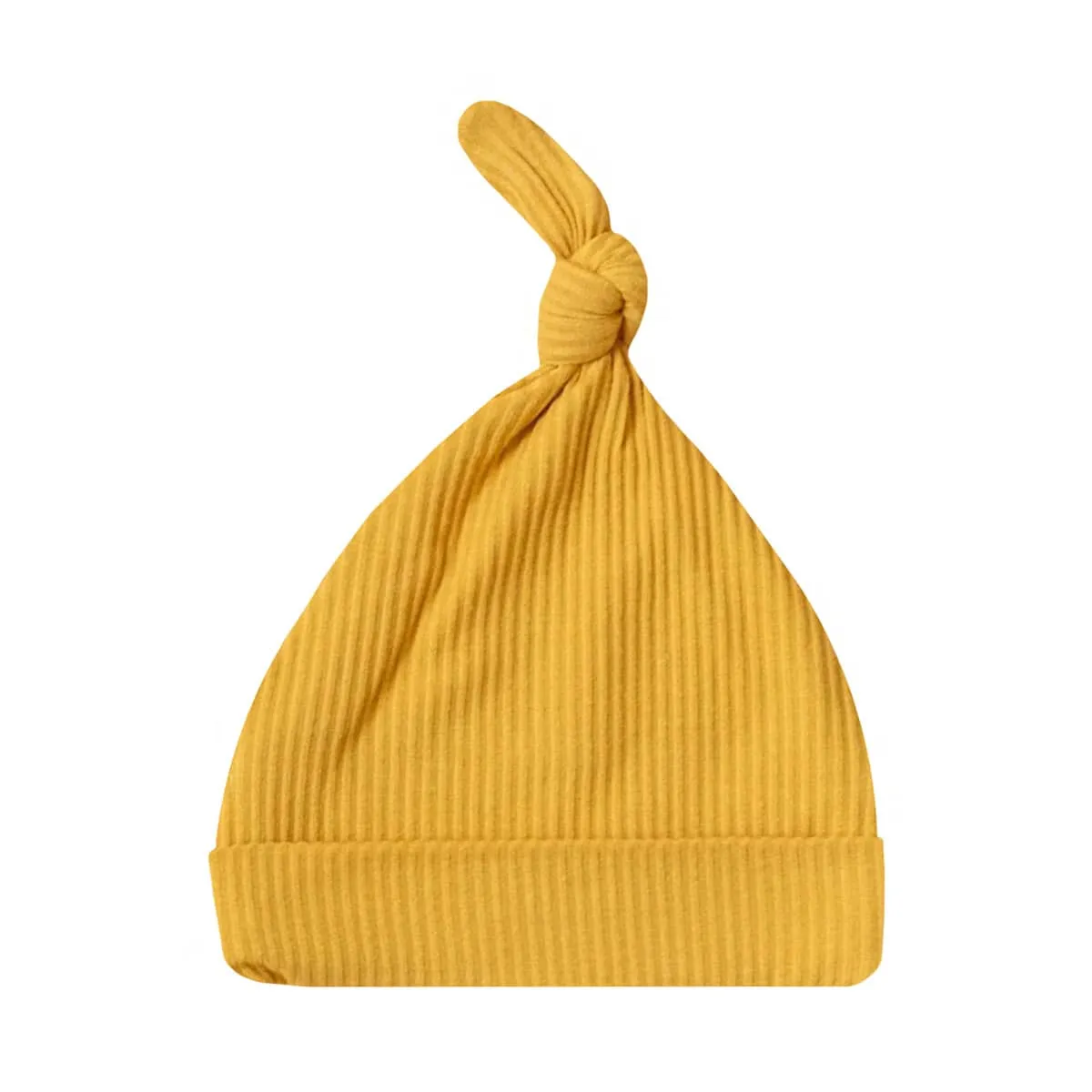 Kiin Baby Bamboo Stretch Beanie - Mustard