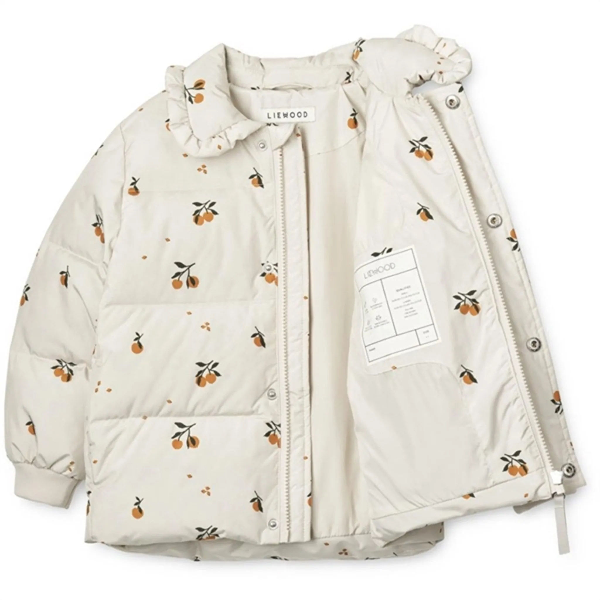 Liewood Anemone Puffer Down Jacket Peach / Sandy