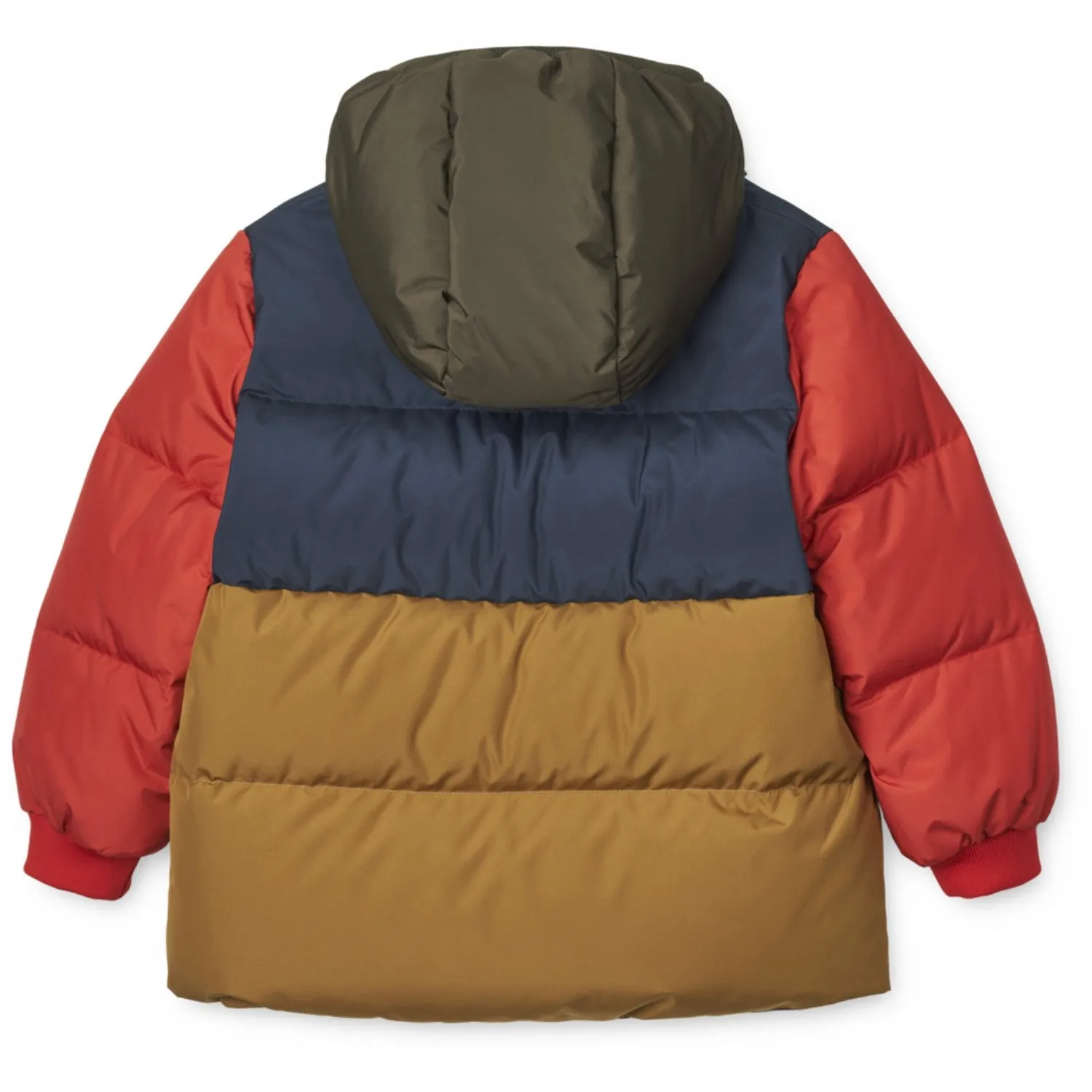 LieWood Army Brown Multi Mix Palle Puffer Down Jacket