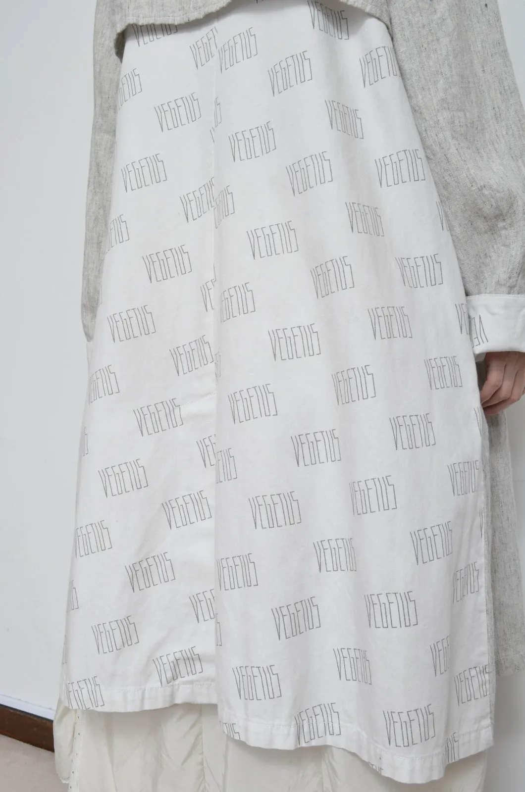 LINEN LONG COAT / 02_WHT