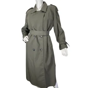 London Fog Slate Gray Trench Coat