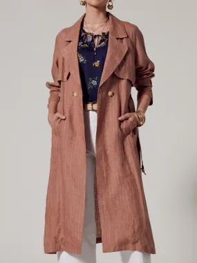 LOOBIE'S STORY CHIANTI TRENCH COAT