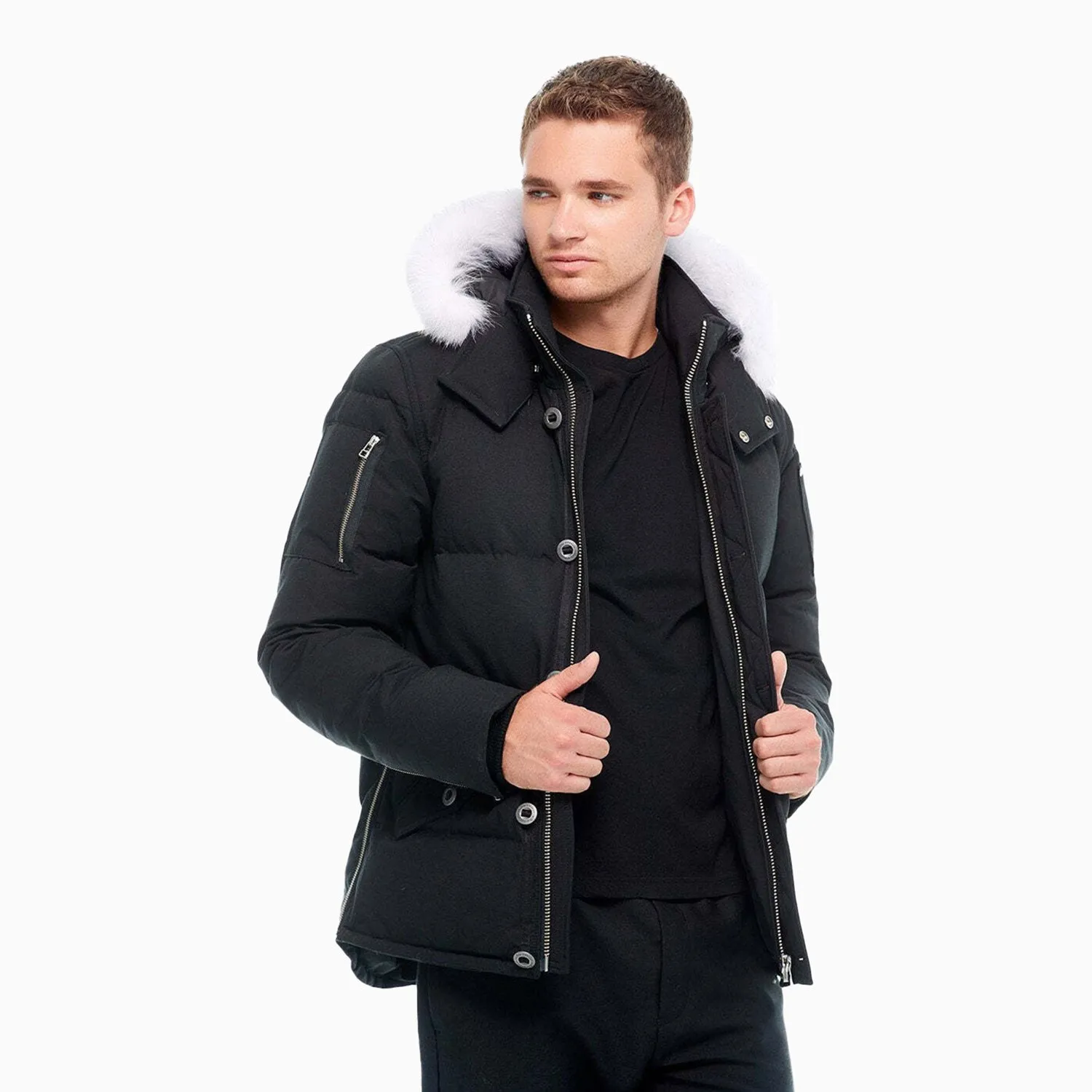 Men's 3Q Hooded Puffer Jacket