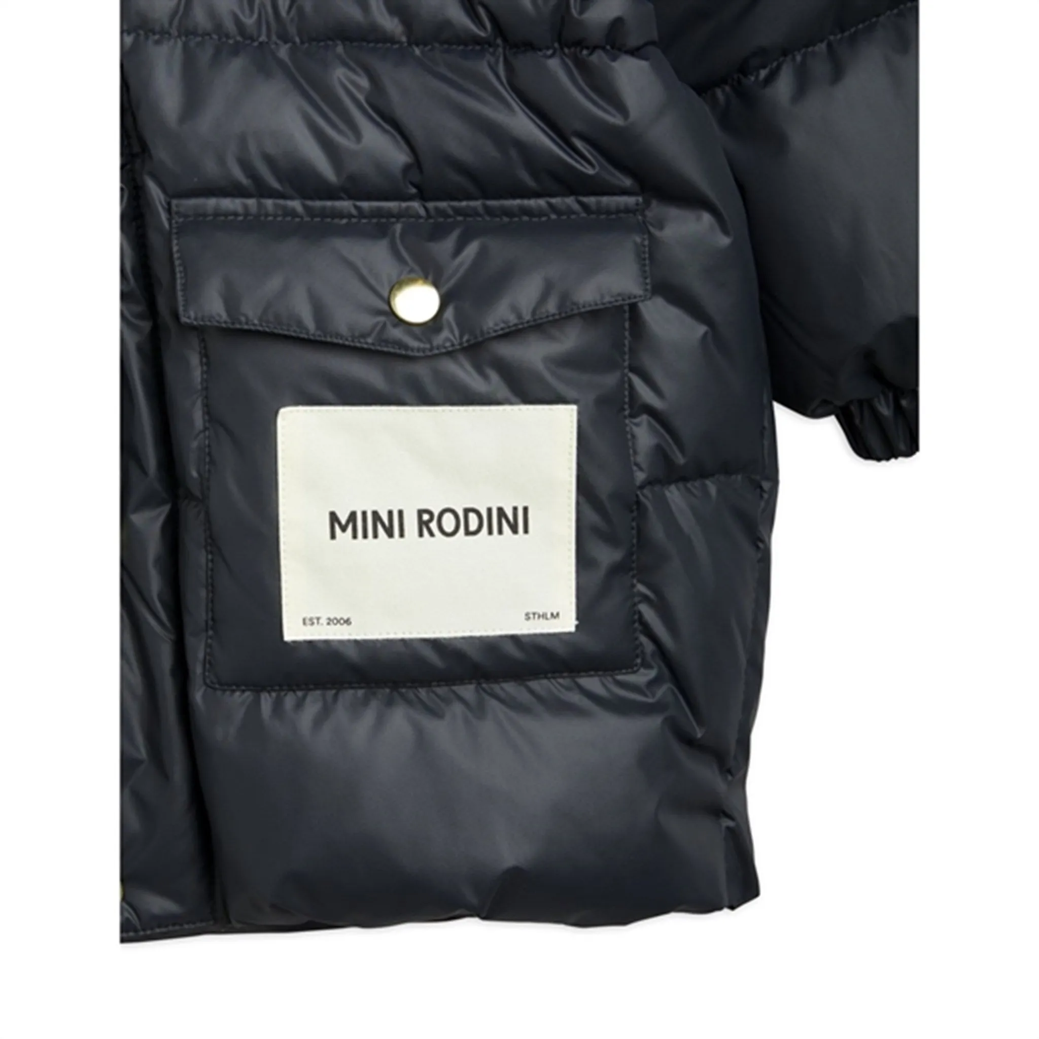 Mini Rodini Heavy Puffer Jacket Black